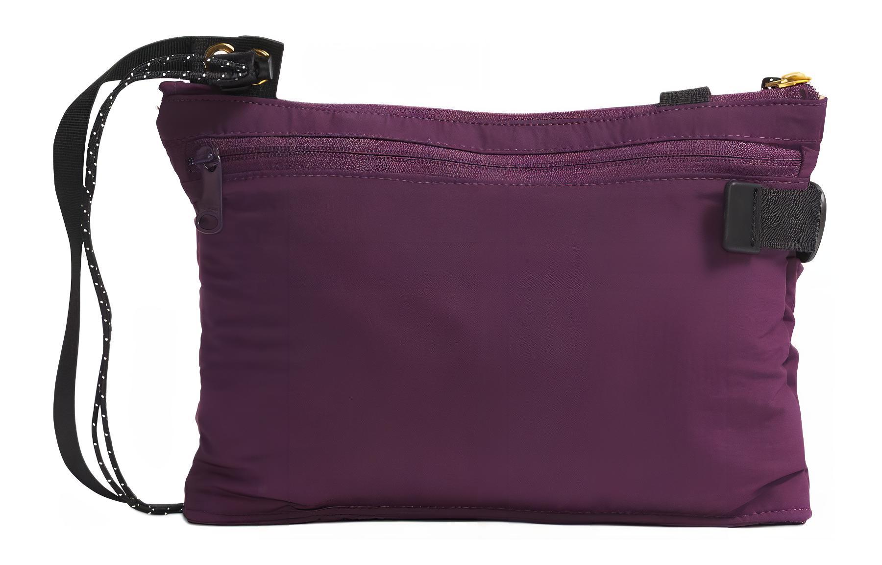 Кроссбоди-сумка унисекс THE NORTH FACE Mountain 4L фиолетовая и розовая