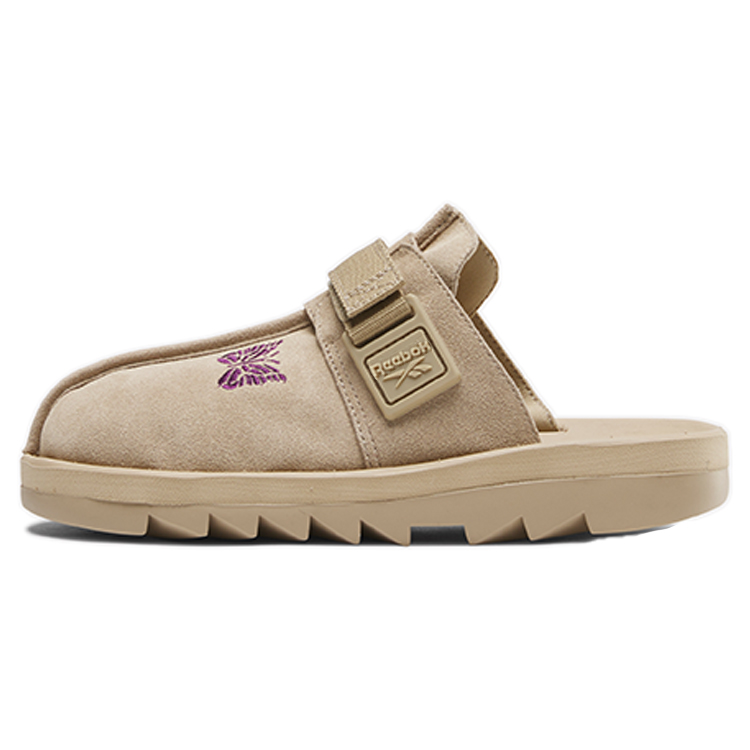 Шлепанцы унисекс Reebok Needles X Beatnik Canvas, khaki