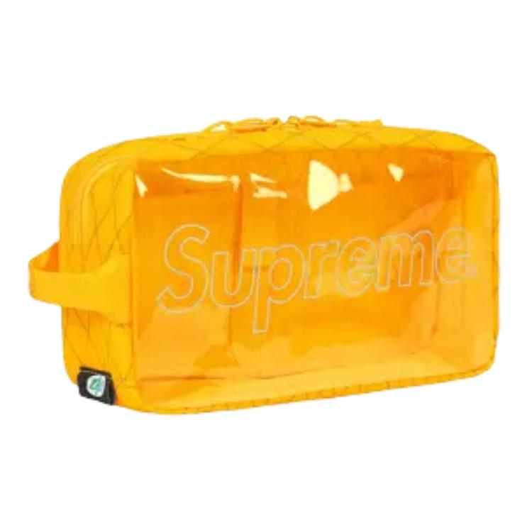 Несессер унисекс Supreme FW18, ярко-жёлтый