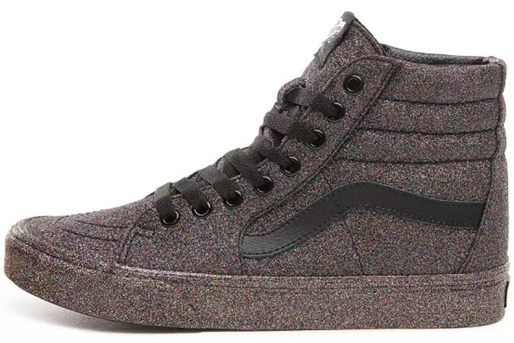 Кеды унисекс Vans Sk8-Hi Rainbow Glitter фиолетовые