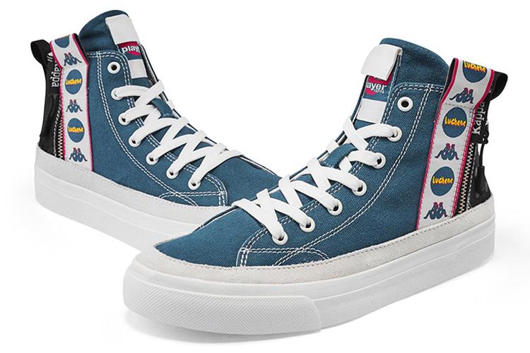 Кеды унисекс Kappa PLAYER сине-черные, 36 EU