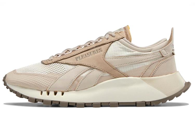Кроссовки унисекс Reebok Classic Leather Legacy Pleasures бежевые, 37.5 EU