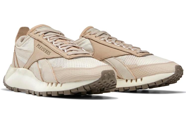 Кроссовки унисекс Reebok Classic Leather Legacy Pleasures бежевые, 37.5 EU