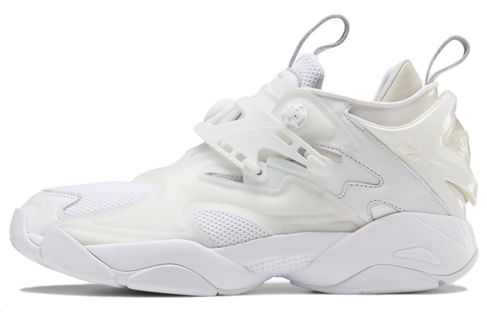 Кроссовки унисекс Reebok Juun J X Pump Court белые металлические, 41 EU