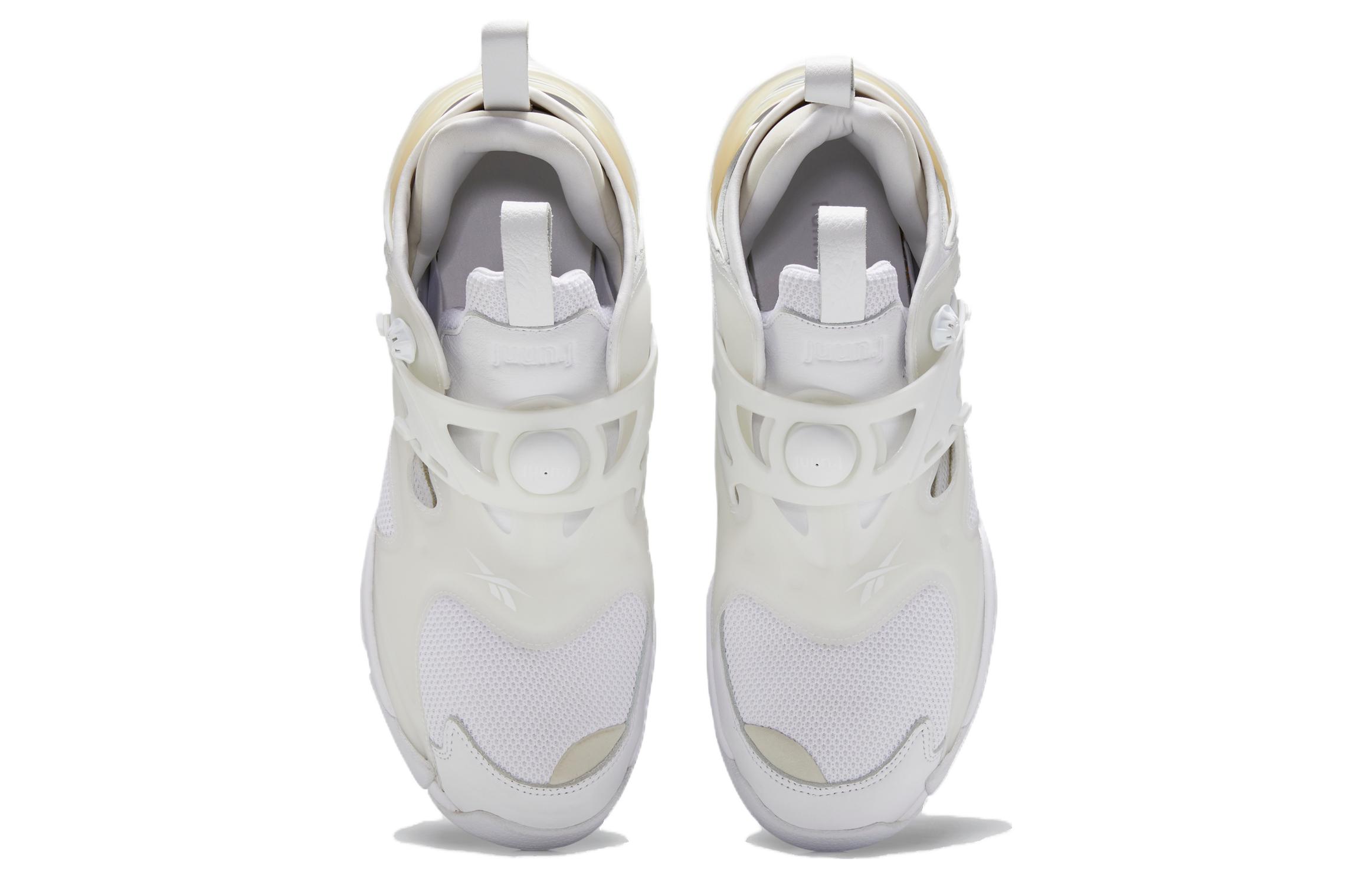 Кроссовки унисекс Reebok Juun J X Pump Court белые металлические, 41 EU