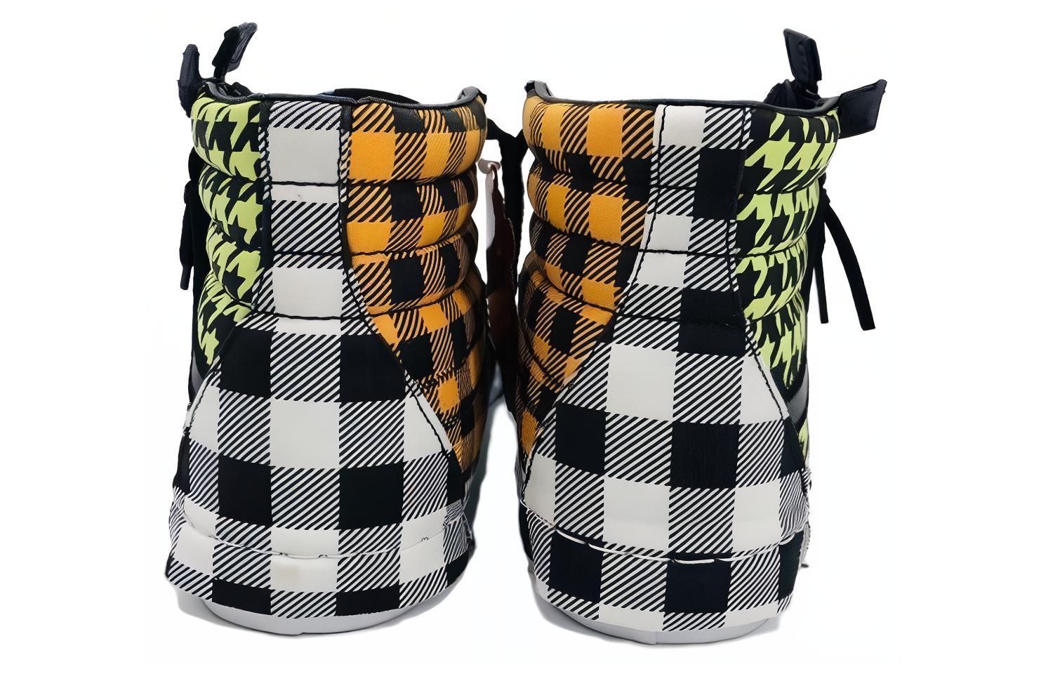 Кеды унисекс Vans SK8-Hi What The Buffalo черные-зеленые, 40 EU