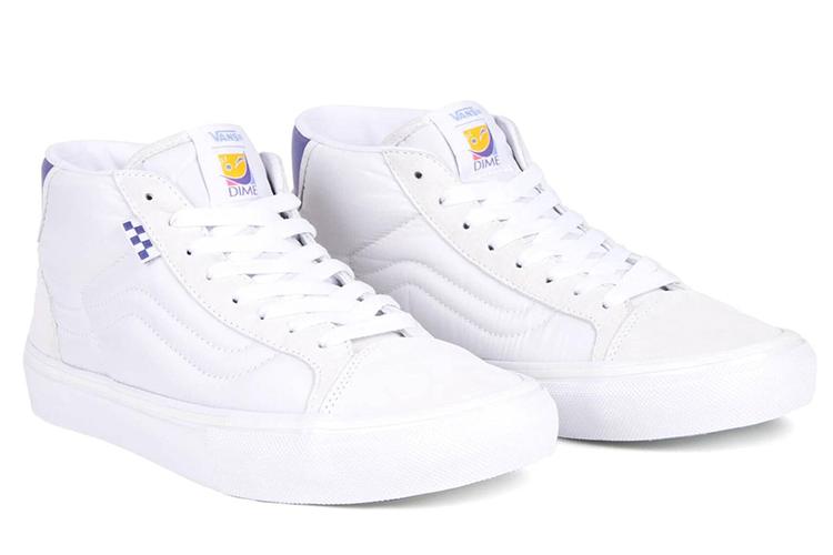 Кеды унисекс Vans Sk8 Mid Skool Ltd Dime off white, 42 EU