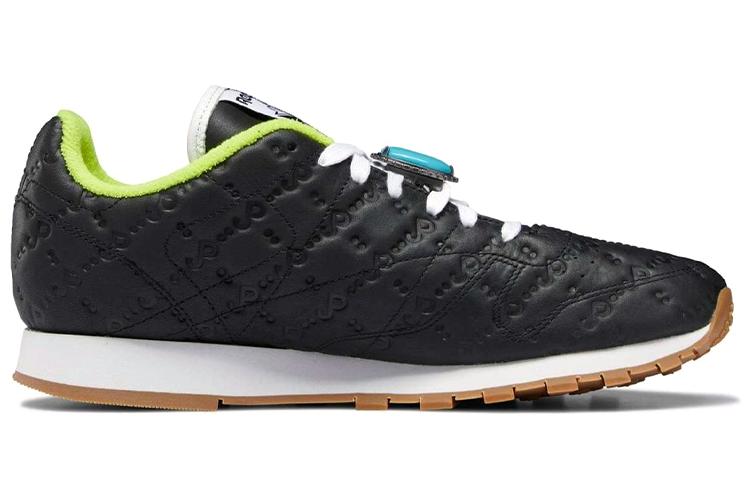 Кроссовки мужские Reebok Classic Leather Jurassic Park белые, 42 EU