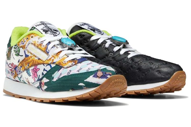 Кроссовки мужские Reebok Classic Leather Jurassic Park белые, 42 EU