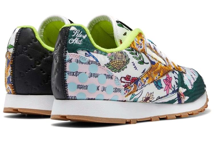 Кроссовки мужские Reebok Classic Leather Jurassic Park белые, 42 EU