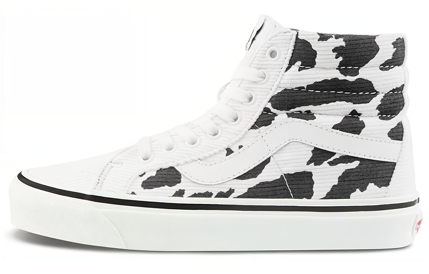 Кеды унисекс Vans Style 38 черные/белые, 35 EU