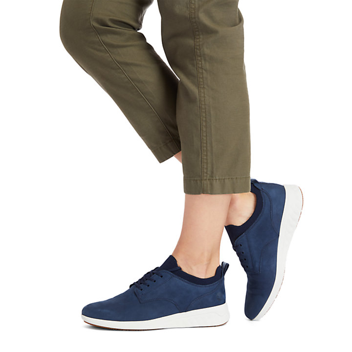 Кроссовки женские Timberland Bradstreet Ultra Leather Oxford navy, 37.5 EU