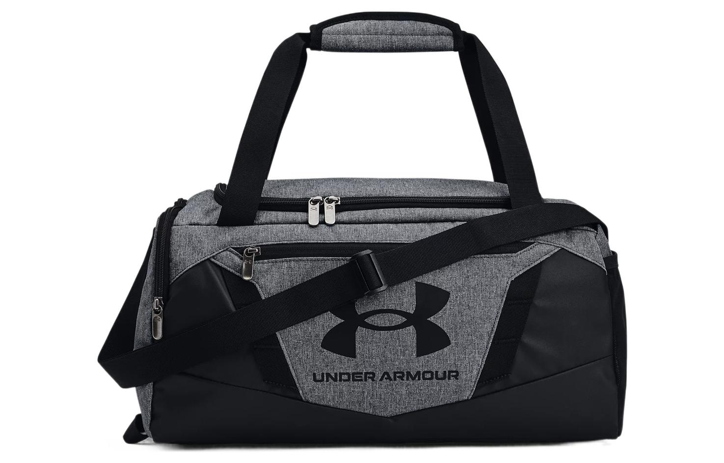 Спортивная сумка унисекс Under Armour 1369221-012 черно-серая, XS