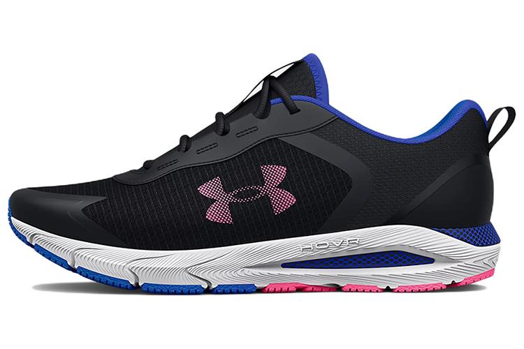 Кроссовки женские Under Armour Hovr Sonic SE черные, синие, розовые, 38.5 EU