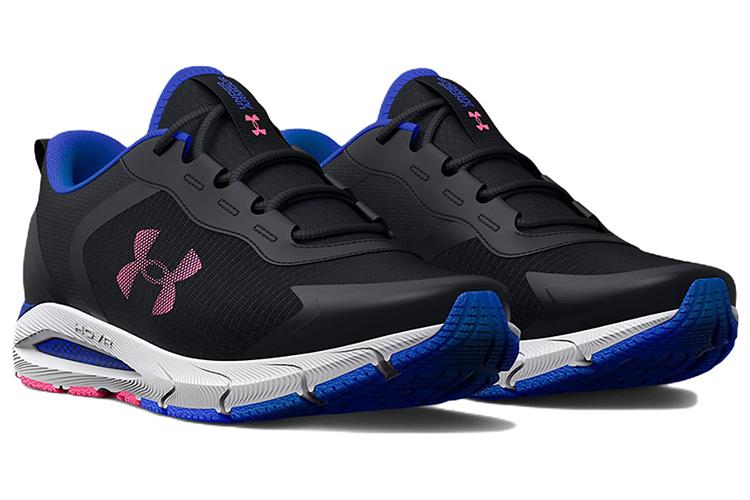 Кроссовки женские Under Armour Hovr Sonic SE черные, синие, розовые, 38.5 EU