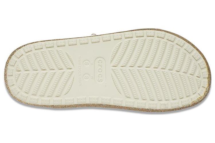 Шлепанцы женские Crocs Classic Cozzzy Glitter Sandals multicolor, 41-42 EU