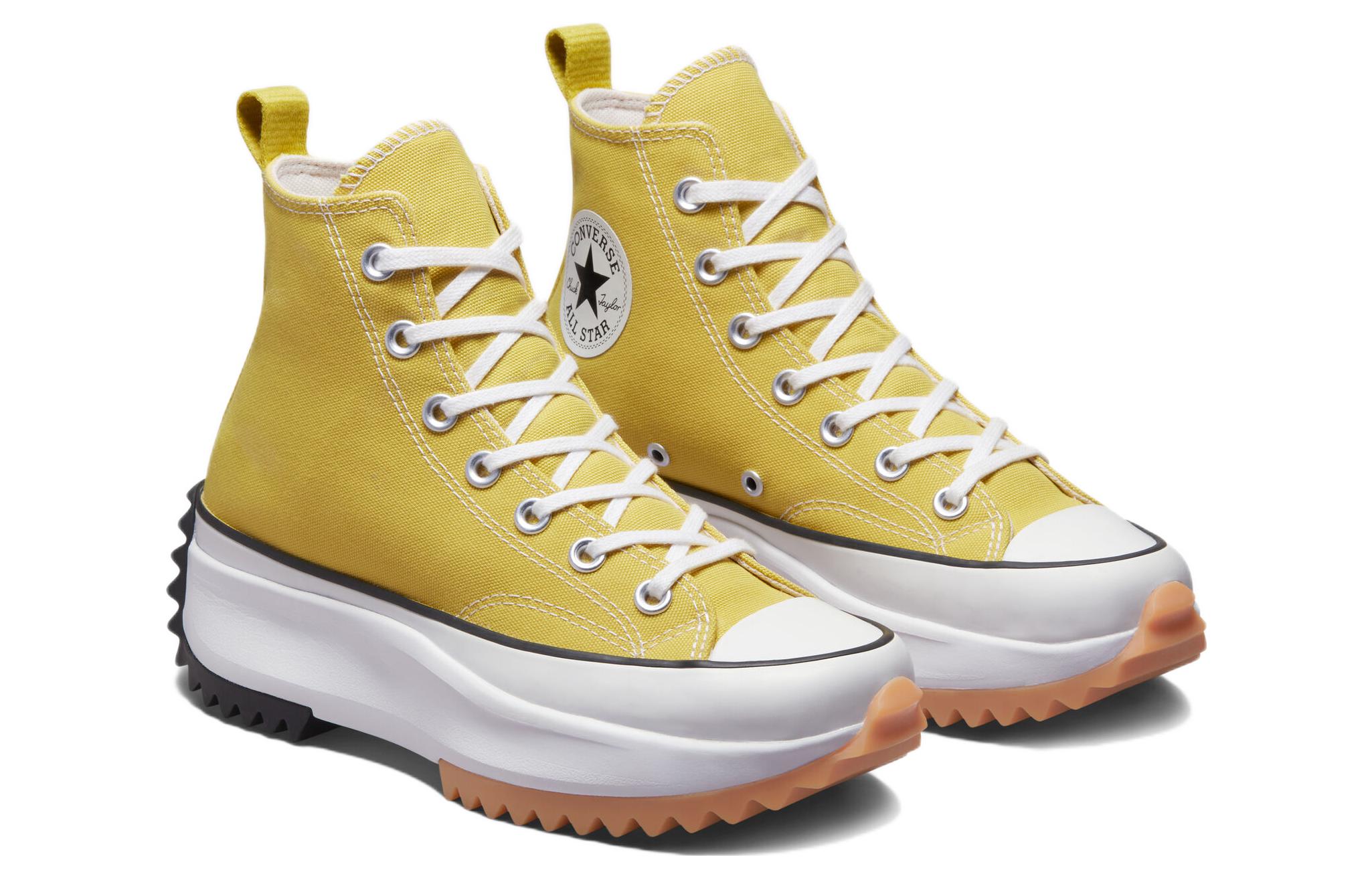 Кроссовки унисекс Converse Run Star Hike High, bitter lemon, 46.5 EU
