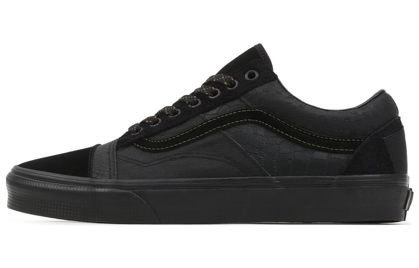 Кеды унисекс Vans Old Skool Mono Patchwork черные