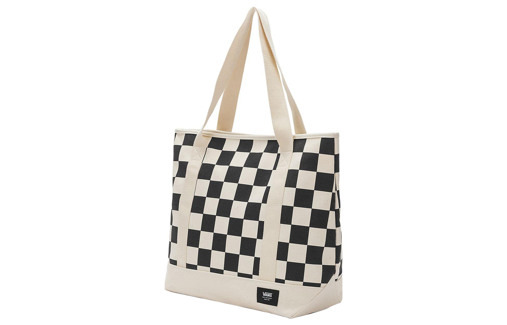 Сумка унисекс Vans VN0A7PEQ3KS черно-белая
