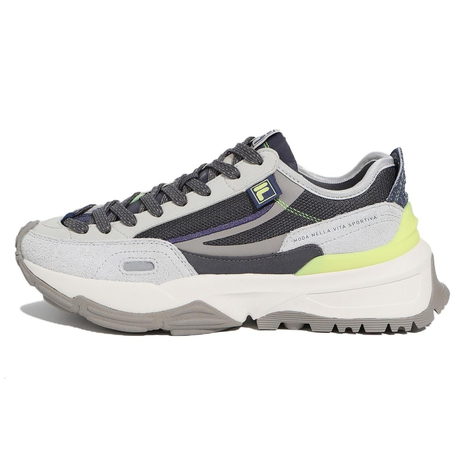 Кроссовки унисекс FILA 1RM02617F_009 черно-серые, 250 EU