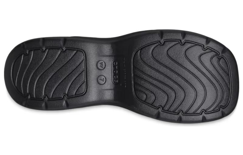 Сандалии женские Crocs Skyline Studded Sandals черные, 36-37 EU