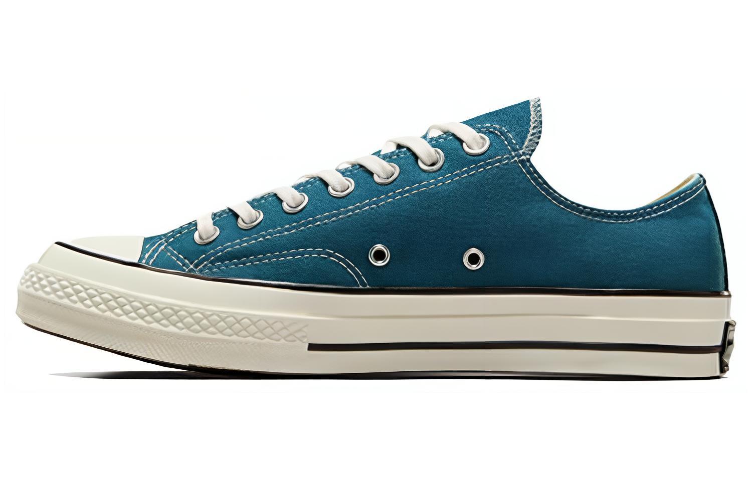 Кеды унисекс Converse Chuck 70 Plus бирюзово-голубые, 35 EU