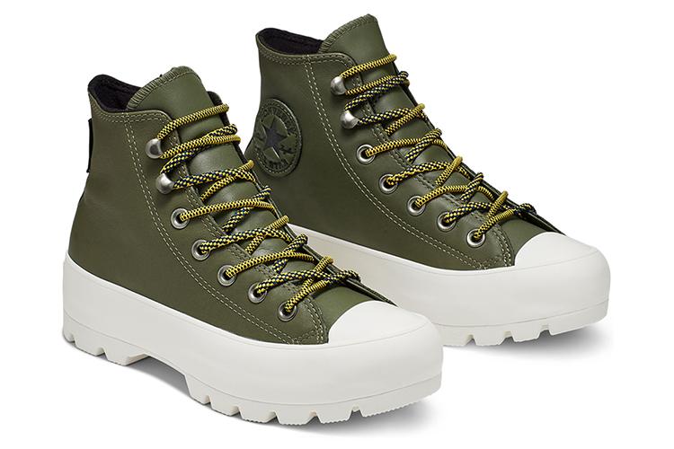 Зимние ботинки женские Converse Chuck Taylor All Star Boot High Top army green, 41 EU