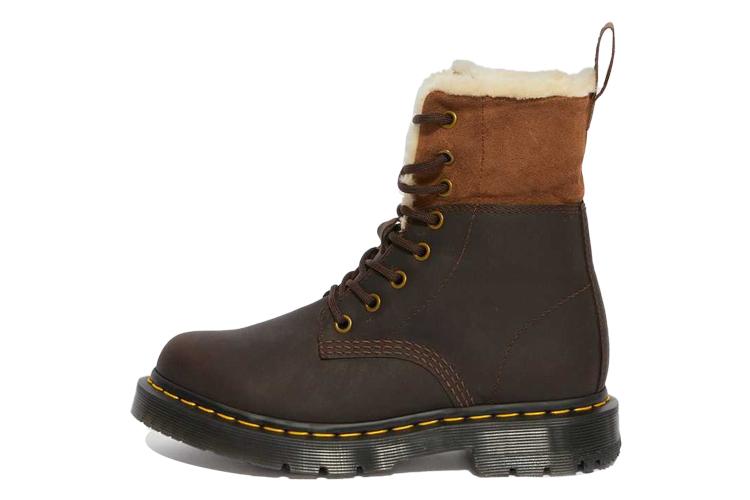 Ботинки женские Dr. Martens 1460 Wintergrip коричневые, 36 EU