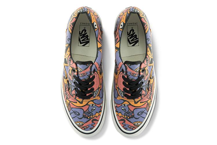 Кеды унисекс Vans Era LX Night Eyes оранжево-фиолетовые, 35 EU
