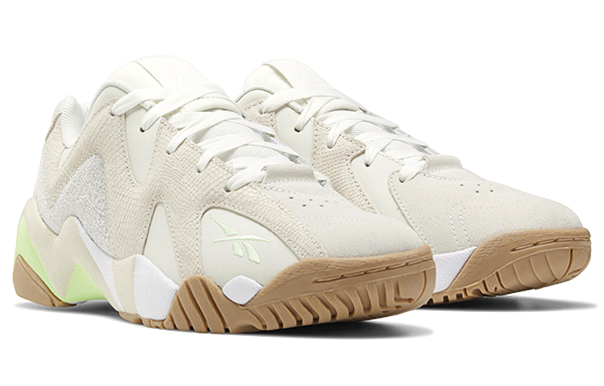 Кроссовки женские Reebok Kamikaze 2 Low, chalk neon mint, 35.5 EU