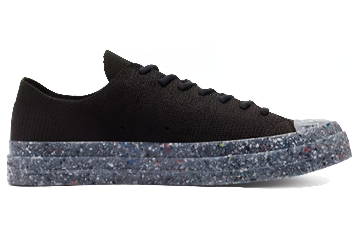 Кеды унисекс Converse Renew Chuck 70 Knit Low черные, 46.5 EU