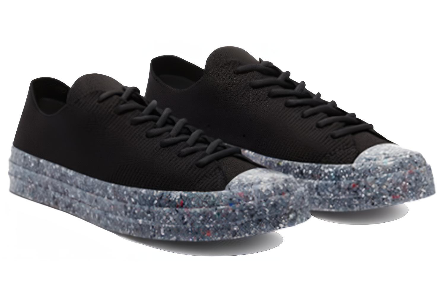 Кеды унисекс Converse Renew Chuck 70 Knit Low черные, 46.5 EU