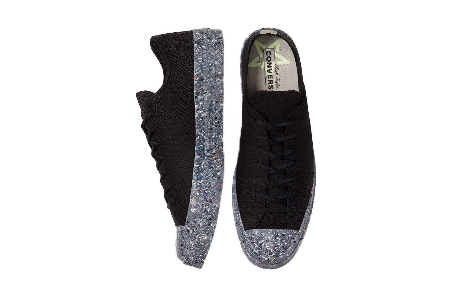 Кеды унисекс Converse Renew Chuck 70 Knit Low черные, 46.5 EU