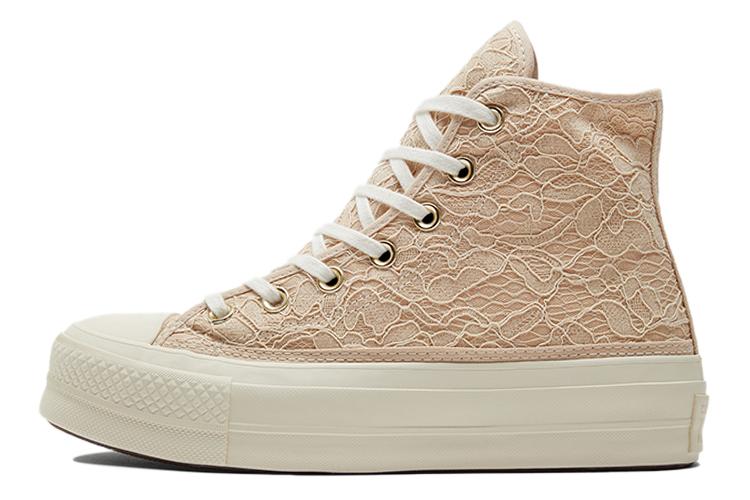 Кеды женские Converse Chuck Taylor All Star High Lace, lace farro, 40 EU