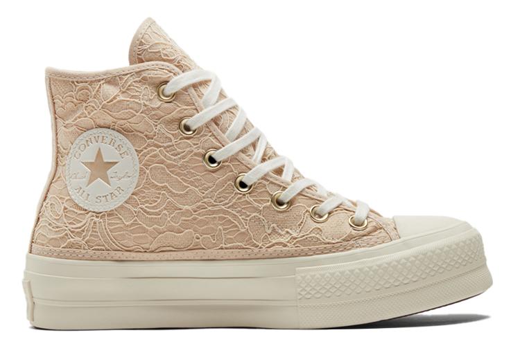 Кеды женские Converse Chuck Taylor All Star High Lace, lace farro, 40 EU