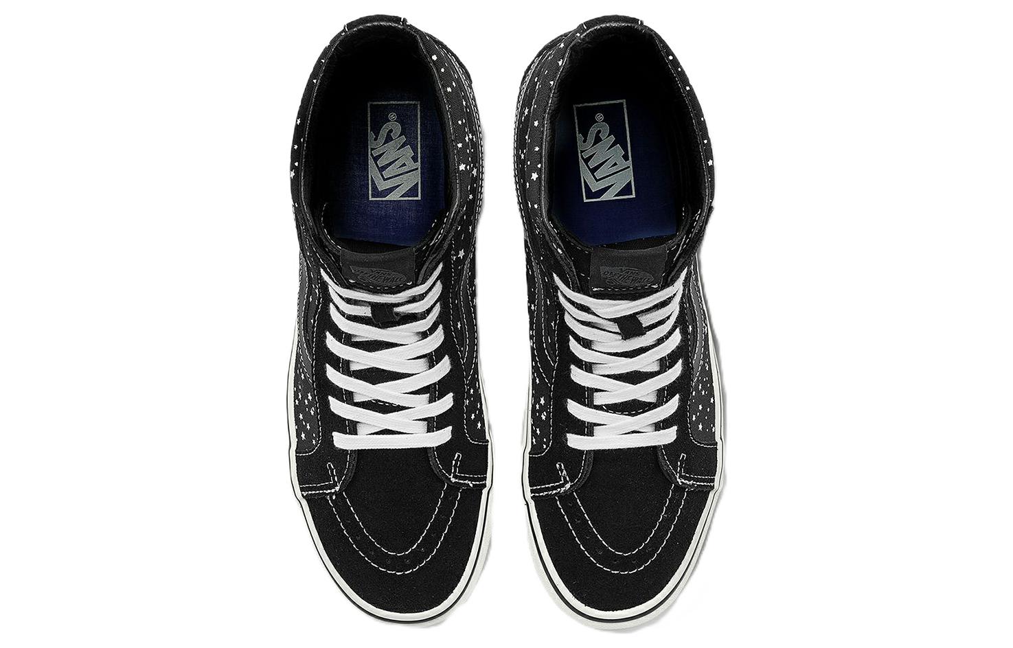 Кроссовки унисекс Vans SK8 Hi 38 Dx черные, 35 EU