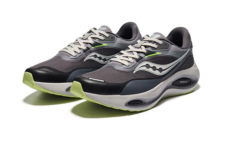 Кроссовки мужские Saucony Firebird 3 черно-серые, 43 EU