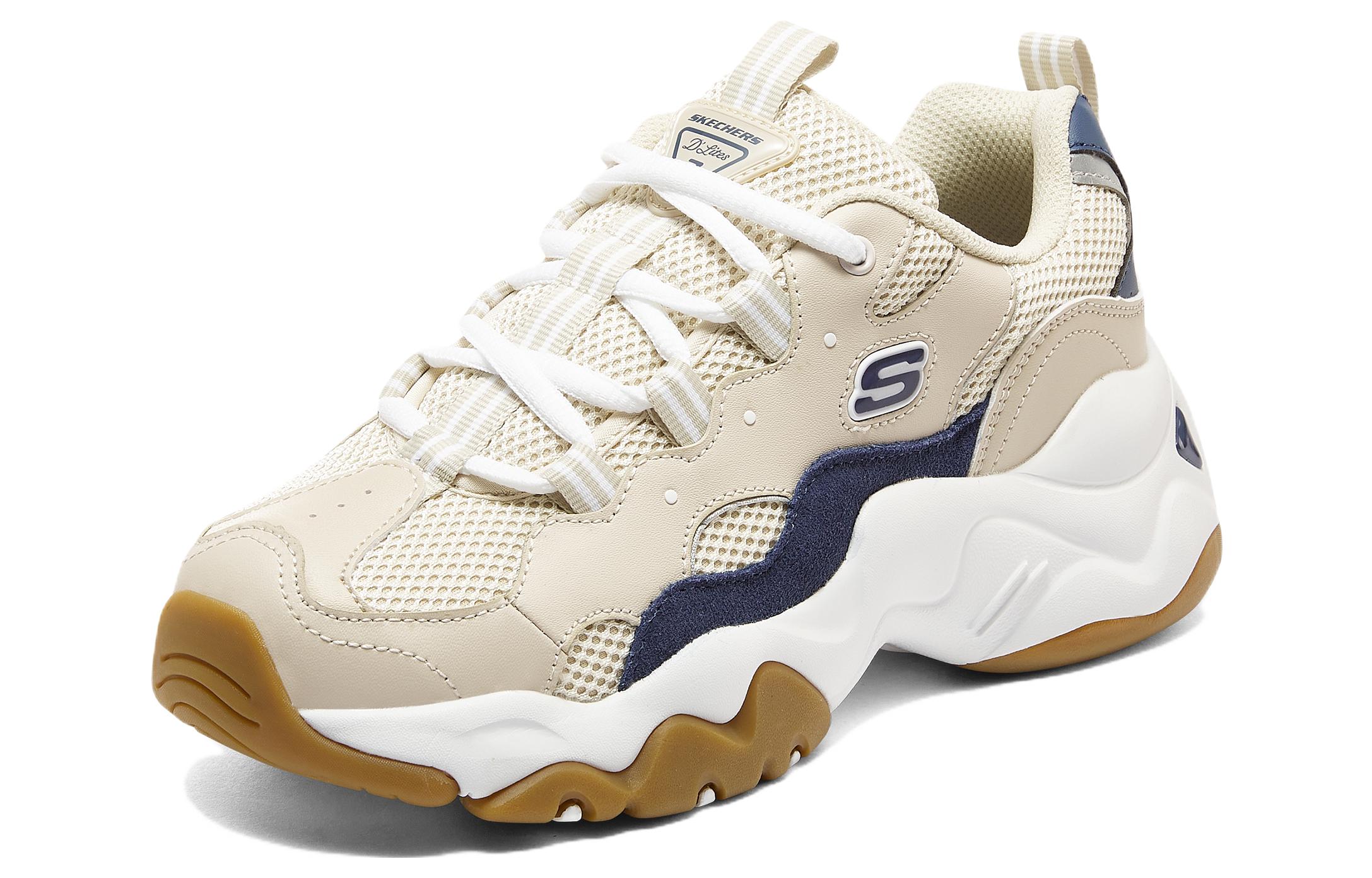 Кроссовки женские Skechers D'Lites 3.0 коричневые, 38 EU