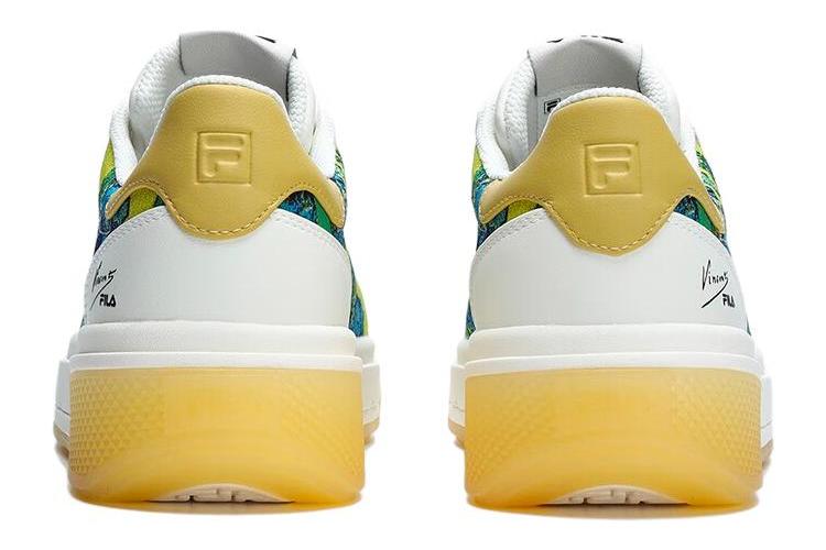 Кеды женские FILA 1911 X Van Gogh Museum белые, желтые, 36 EU