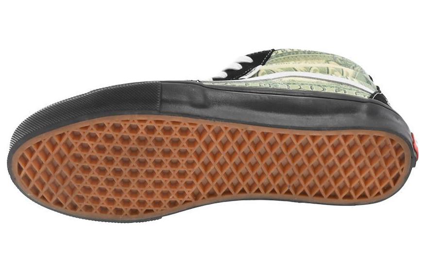 Кроссовки унисекс Vans Supreme X Grosso Mid черные, 45 EU