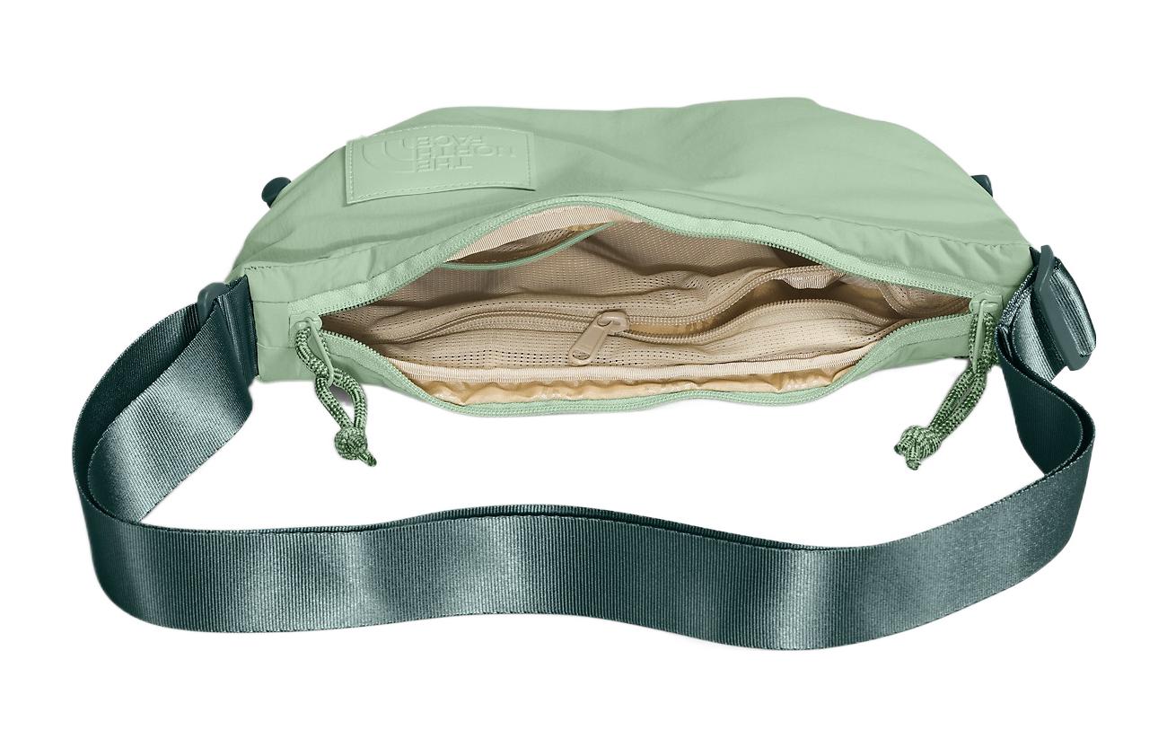 Сумка-слинг женская THE NORTH FACE 3.1L mist sage+dark sage, One Size EU