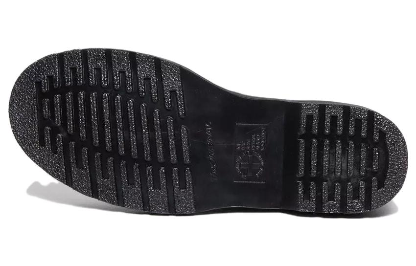 Ботинки унисекс Dr.Martens 1460 Milled Leather серые, черные, желтые, 46 EU