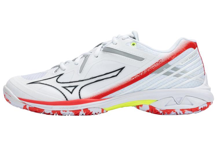 Кроссовки унисекс Mizuno Wave Claw 3 Wide белые, черные, красные