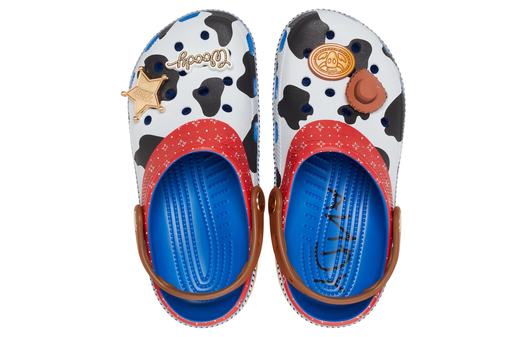 Шлепанцы унисекс Crocs Classic Clog 'Woody', белые, 43-44 EU