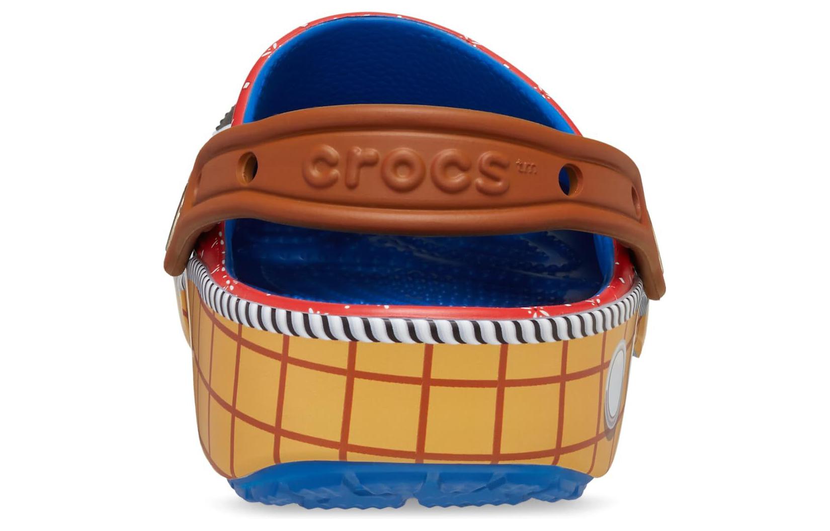 Шлепанцы унисекс Crocs Classic Clog 'Woody', белые, 43-44 EU