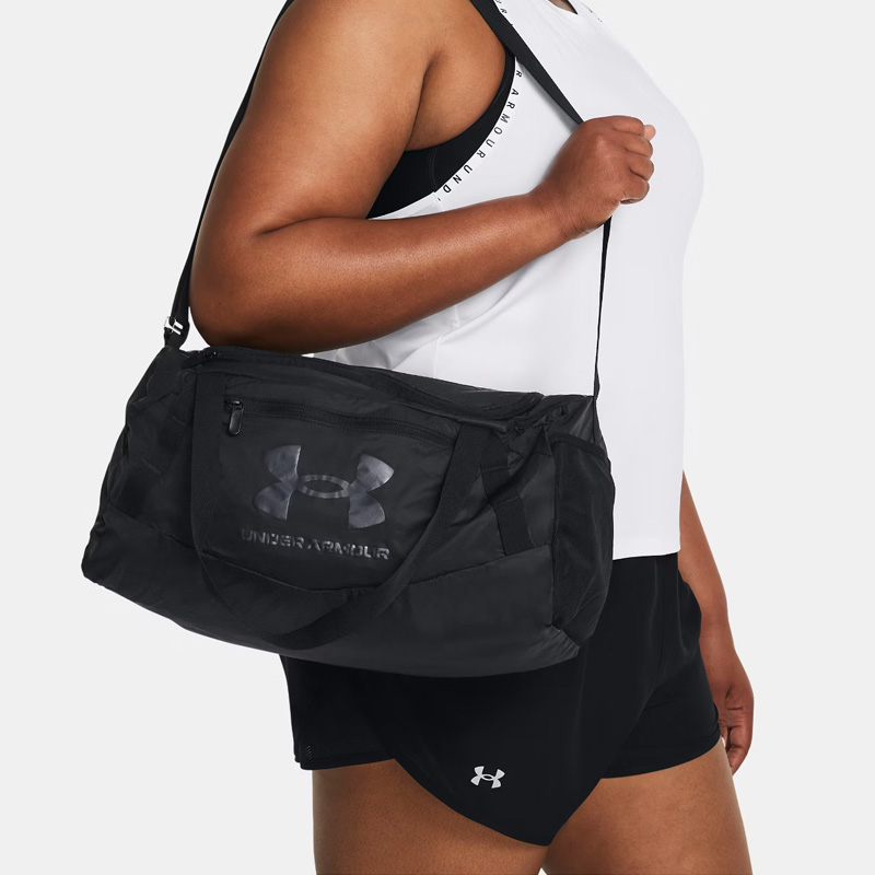 Дорожная сумка мужская Under Armour 1381927-001 черная и графитовая, Extra Small EU