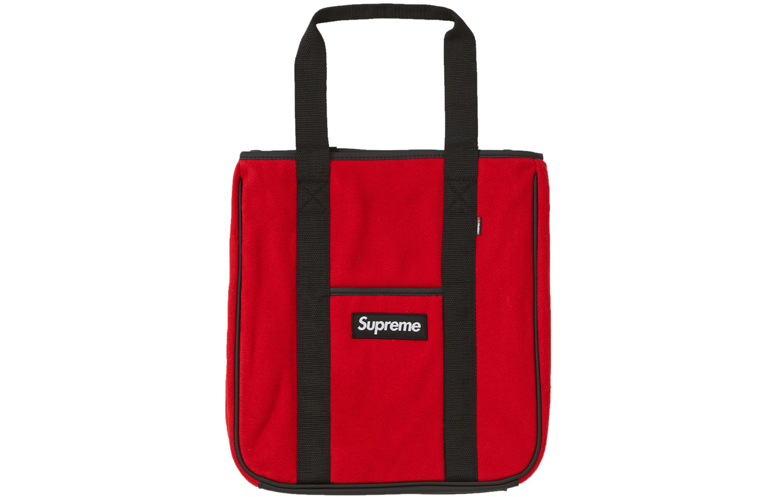 Сумка унисекс Supreme FW18 красная, размер Regular