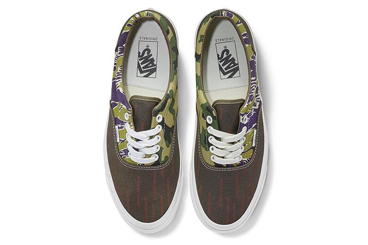 Кеды унисекс Vans OG Era оливково-фиолетовые, 44 EU