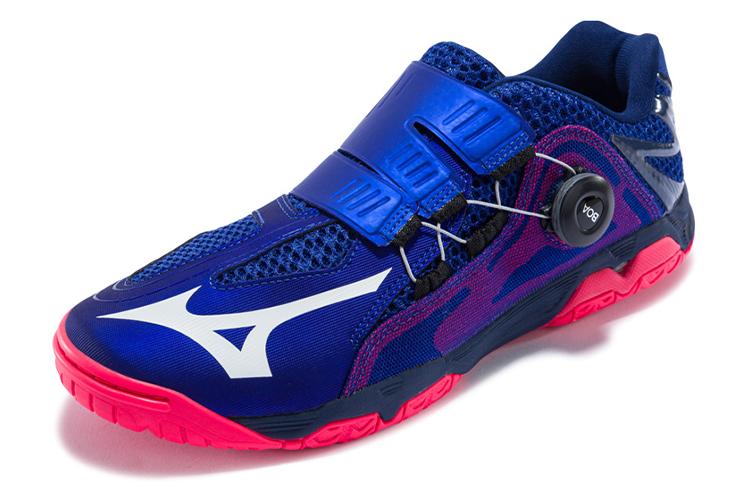 Кроссовки унисекс Mizuno Medal Boa blue/red, 38 EU