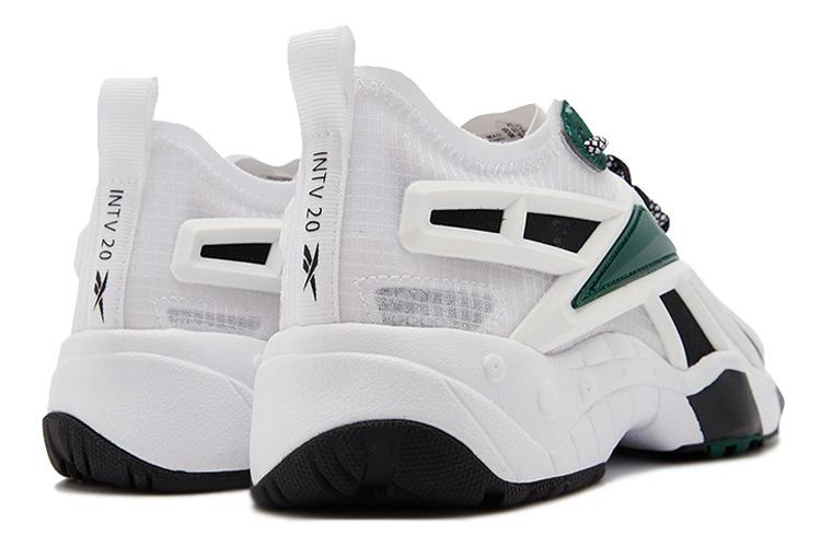 Кроссовки унисекс Reebok Intv 20 белый/зеленый, 36.5 EU